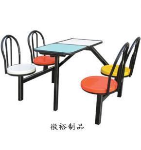 合肥徽裕供應(yīng)馬鞍山連體快餐桌椅，專(zhuān)注安徽快餐桌椅品質(zhì)服務(wù)