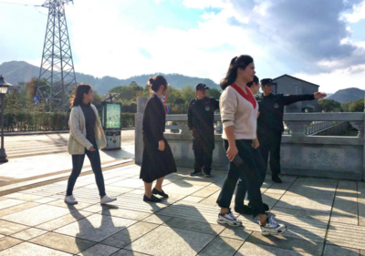 溪口景區開展交通和攬客專項整治工作