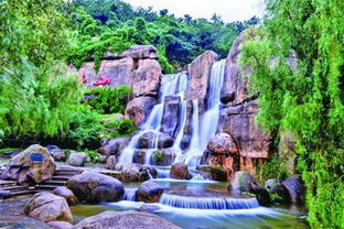 雨后嶗山彩虹懸空 除九水華樓游覽區外正常開放